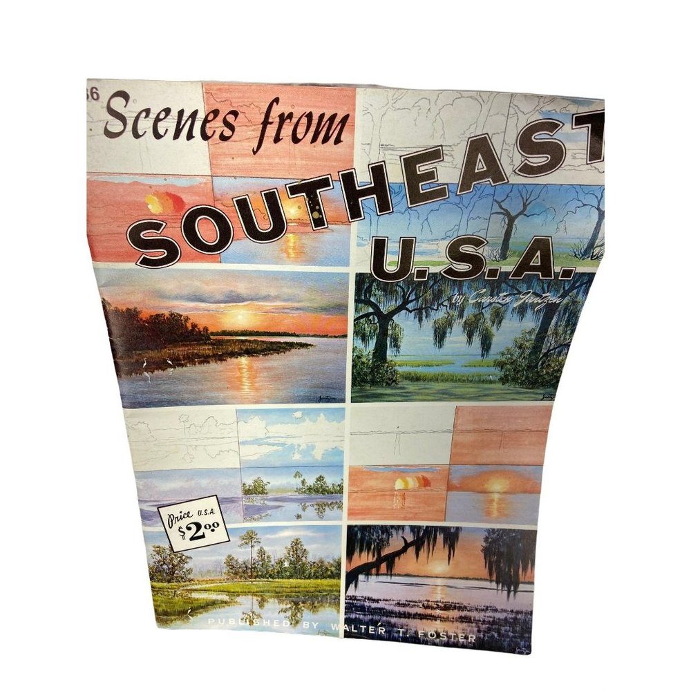Scenes From The Southeast U.S.A. By Carsten Jantzen Published Walter Foster Book